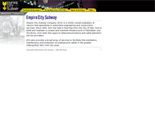 Tablet Screenshot of empirecitysubway.com